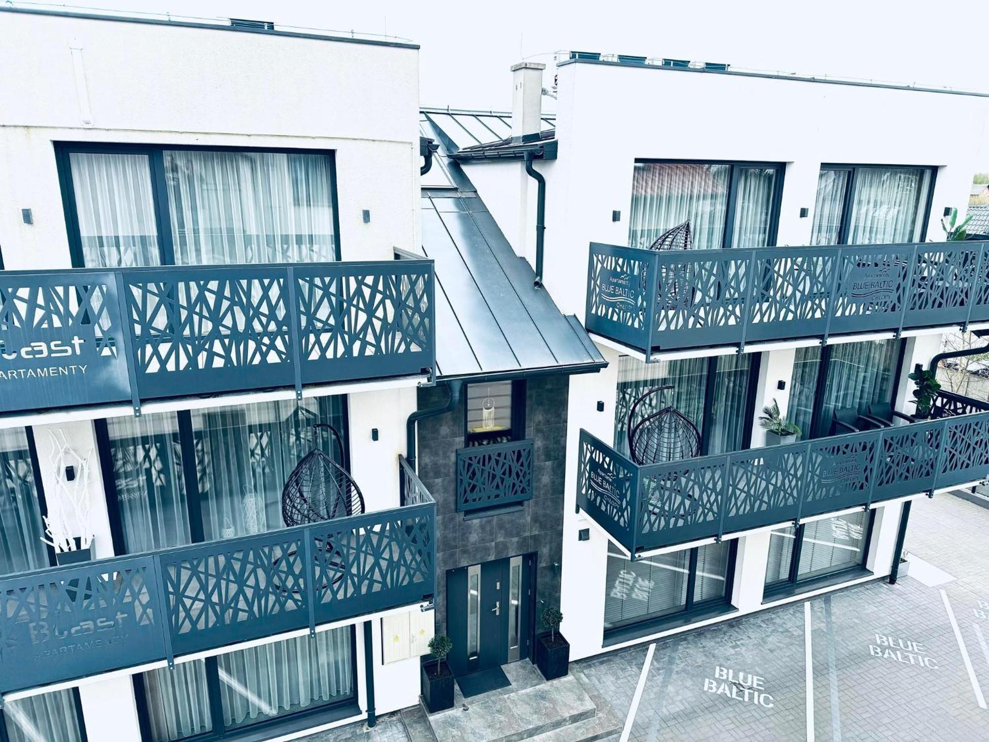 Blue Baltic Luksusowe Apartamenty Chlopy- Morze Buitenkant foto